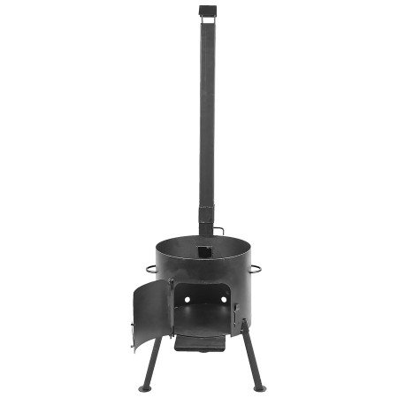 Stove with a diameter of 340 mm with a pipe for a cauldron of 8-10 liters в Омске