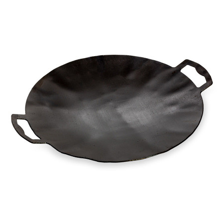 Садж сковорода без подставки вороненая сталь 35 см в Омске