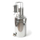 Cheap moonshine still kits "Gorilych" double distillation 20/35/t (with tap) CLAMP 1,5 inches в Омске
