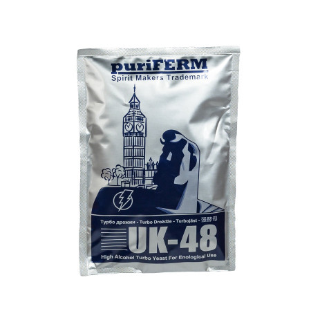 Turbo Yeast alcohol Puriferm UK-48 TURBO (128 gr) в Омске