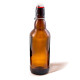 Бутылка темная стеклянная с бугельной пробкой 0,5 литра в Омске