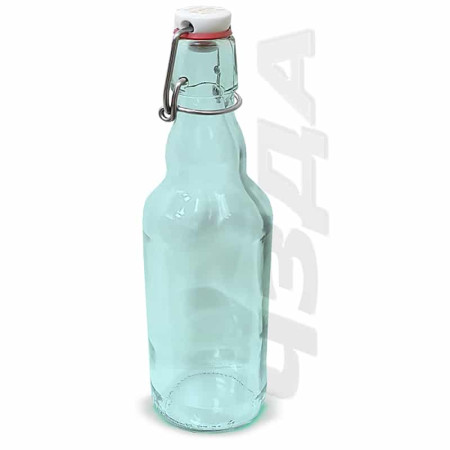 Бутылка стеклянная с бугельной пробкой 0,5 литра в Омске