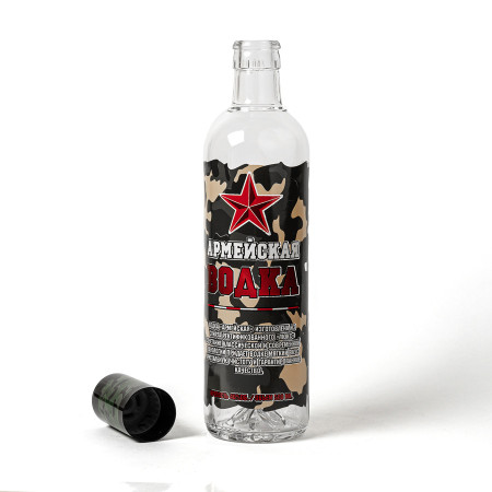 Souvenir bottle "Army" 0.5 liter в Омске